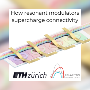 How resonant modulators supercharge connectivity