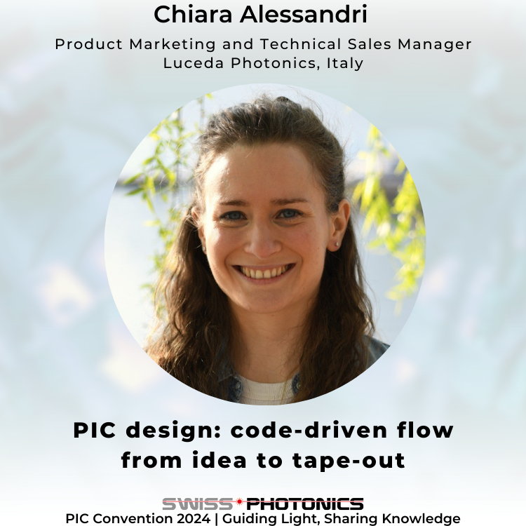 Swissphotonics PIC Convention Chiara